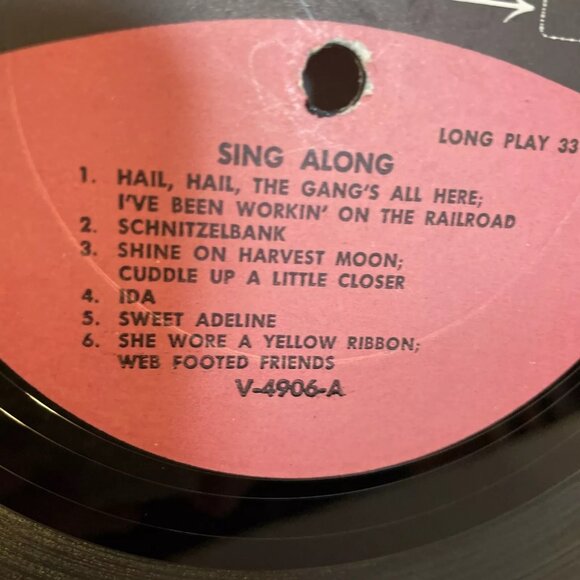 The Stay-Up-Lates Sing Along (Vinyl) Valiant V-4906 GOOD+ LP Record Album - Picture 10 of 12